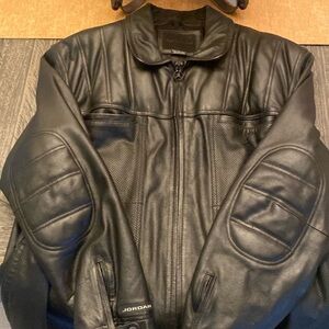 Jordan TWO3 Leather (perforated) coat